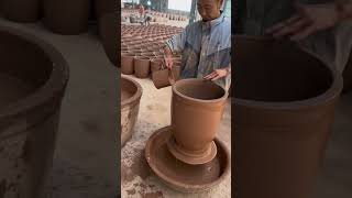 The process of glazing ceramics [upl. by Ailev]