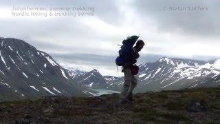 Jotunheimen summer trekking  Nordic hiking and trekking series [upl. by Hgielra984]