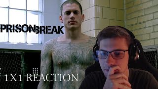 FIRST TIME WATCHING quotKindaquot PRISON BREAK S1 Episode 1 Reaction [upl. by Kera671]