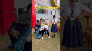 Ek aisi khadoos teacher har school m hoti hai👩‍🏫😂 shorts funnyshorts ytshorts teacherlife [upl. by Ronnoc146]