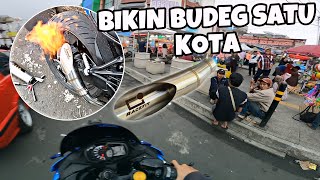 ZX25R BIKIN BUDEG SATU KOTA PAKE KNALPOT INI‼️  Indonesia Motovlog 315 [upl. by Nywrad707]