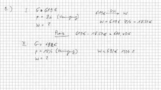 Prozentrechnung Schwierige Grundaufgaben  Aufgabe 56 [upl. by Inah837]