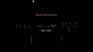 Gaussian summation • Sum of n natural numbers maths class12 [upl. by Eniamraj]