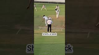 Mohmmad Shami is back again🔥🔥 cricket shorts [upl. by Aromat]