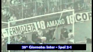 Road to Scudetto  19651966  Tutti i gol dellInter [upl. by Annawat]