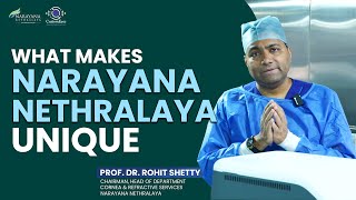 5 Unique Qualities That Sets us Apart  Dr Rohit Shetty  Narayana Nethralaya [upl. by Lymn157]