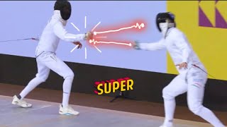 GOLD When He Strikes He Scores😎 N LOYOLA 🇧🇪v G SIKLOSI 🇭🇺 l Doha Epee Fencing GP 2023 [upl. by Hanako]