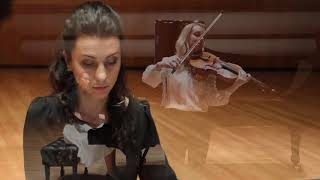 Schubert Ständchen for Viola and Piano  CarrPetrova Duo [upl. by Netsirt625]