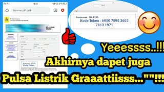 Cara mendapatkan Pulsa Listrik Gratis  3 bulan Gratiss [upl. by Kurzawa]