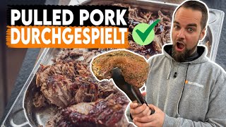 Dutch Oven Pulled Pork  DAS SCHNELLSTE REZEPT der Welt [upl. by Robinetta]