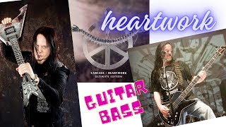 죽음의데쓰 카르카스 Carcass  Heartwork  cover bass and guitar 기타와 베이스 [upl. by Aleyam]