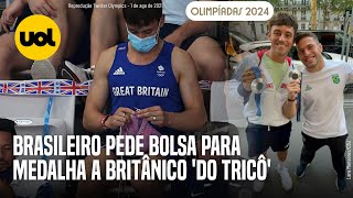 OLIMPÍADAS JUDOCA WILLIAN LIMA TIETA BRITÂNICO DOS SALTOS ORNAMENTAIS QUE FAZ TRICÔ NA ARQUIBANCADA [upl. by Delia130]