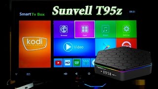 Android TV box Sunvell T95Z Plus TV Box REVIEW обзор и распаковка Amlogic S912 2GB RAM 16GB ROM [upl. by Nit]