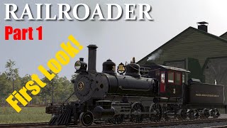 Railroader Gameplay First Look  The Tutorial Part 1 [upl. by Enywtna]