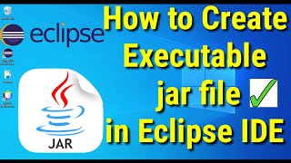 How to Create Executable Jar File in Eclipse IDE 2022   java to jar [upl. by Mensch]