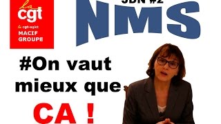 CGT MACIF JDN 2 NAO NMS LUTTES [upl. by Rowan369]