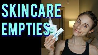 NIGHTTIME SKIN CARE EMPTIES amp UPDATES DR DRAY [upl. by Addis]