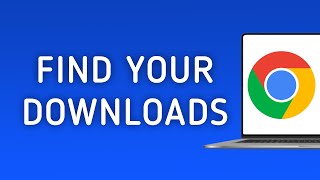 How to Find Your Downloads in Chrome on PC [upl. by Acinomal]