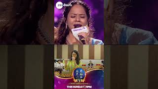 Pratyusha in Practice A Melody in the Making  SAREGAMAPA Telugu shorts  Sunday 9PM  Zee Telugu [upl. by Eudosia]