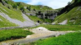 Yorkshire Dales Country Walk  Malham  Gordale Scar  Malham Tarn  Malham Cove round [upl. by Eimarrej]