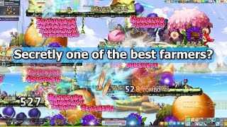 Maplestory  Full map clears holding one hotkey [upl. by Alaehcim]