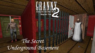 Granny Recaptured PC  The New Secret Underground Basement With Granny Chapter Two v121 Update [upl. by Yeclehc]