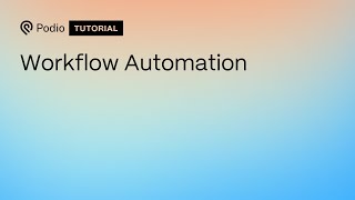 Workflow Automation [upl. by Presley]