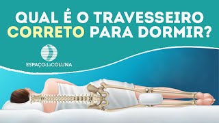 Qual é o travesseiro CORRETO para dormir [upl. by Sigler]