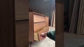 Softclose drawers smooth silent and stylish SoftClose Woodworkingmoderninteriors carpentry [upl. by Thorlie]