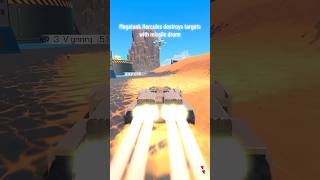 Overpowered Amphibious Tank Destroys Targets with Drone Missiles in Trailmakers blackops shorts [upl. by Auguste793]