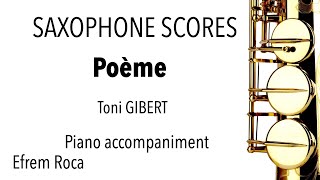 Poema Toni GIBERT  Piano accompaniment [upl. by Lachman722]