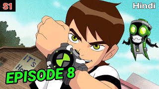 Ben 10 Classic Episode 8 Explain in Hindi  The Tourist Trap 🔥 [upl. by Annia]