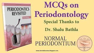 MCQs on Gingiva cementum PDL alveolar bone  Periodontics Revisited  Part 1 [upl. by Kalam]