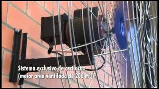 VENTILADOR INDUSTRIAL POWER 10wmv [upl. by Ymmac]