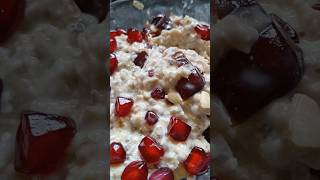 Overnight soaked oats for weight loss2 oatsrecipe oats weightloss weightlossjourney food [upl. by Billye]