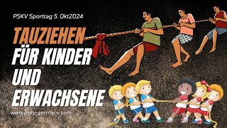 Tauziehen für Kinder und Erwachsene   PSKV Sporttag 05 Okt2024 [upl. by Eelsew497]