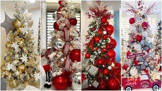 DECORACIÓN NAVIDAD 20232024🎄DECORACIONES NAVIDEÑAS ❄️ TENDENCIAS ❄️ ÁRBOLES DECORADOS 🎄 [upl. by Airbma]