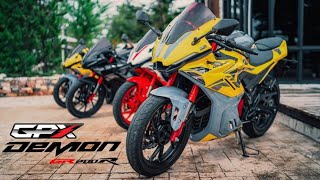 New GPX Demon GR200R 2022  High performance motorbike [upl. by Hebrew]