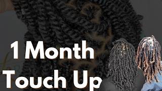 Spring Twist  Protective Style for 4C Natural Hair [upl. by Ihpen]