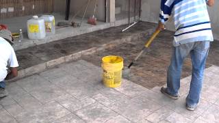 Sellador o tinta para concreto cantera piedra acrílico a base de solvente impermeableTuffCrete® [upl. by Mays343]