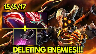 DESTROYING ENEMIES WITH THIS BUILD  Clinkz Dota 2 Gameplay 737 [upl. by Aihsiek]