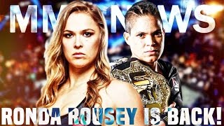 Ronda Rousey Is Back Rousey VS Nunes Set For UFC 207 [upl. by Neel772]