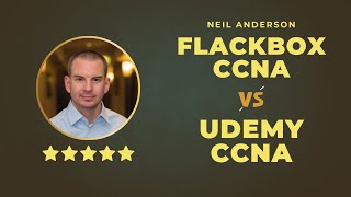 Neil Andersons Highest Rated Udemy CCNA Course vs Flackbox CCNA Bootcamp Review [upl. by Lleuqram]