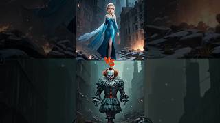 Elsa Frozen SpiderMan and Deadpool VS Pennywise Annabelle and Bull spiderman frozen animals [upl. by Husha]