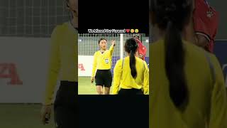 Red card for Rekha saff football dasarathstadium fifa rekha redcard love messi ronaldo afc [upl. by Atila]