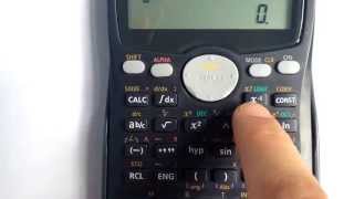 Calculating Factorials using your Casio fx991MS calculator [upl. by Eeldivad]