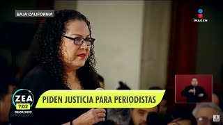 Exigen justicia para Lourdes Maldonado periodista asesinada en Tijuana  Noticias con Francisco Zea [upl. by Gloriana913]