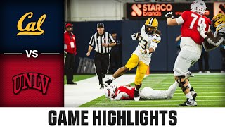 Cal vs UNLV Game Highlights  202425 ACC Football [upl. by Rickie]