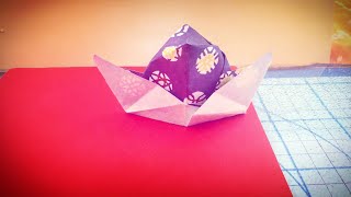 Chapeau en origami facile pliage de papier [upl. by Syverson743]