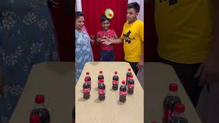 MINI Bottle Cold drinks 🥤 Bottle flip Challenge [upl. by Noraed]